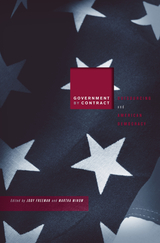 front cover of Government by Contract