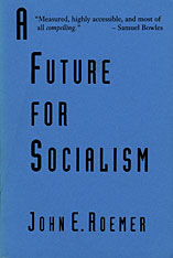 front cover of A Future for Socialism