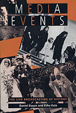 front cover of Media Events