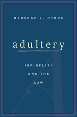 front cover of Adultery