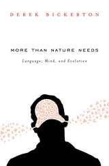 front cover of More than Nature Needs