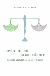 front cover of Environment in the Balance