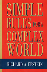 front cover of Simple Rules for a Complex World