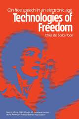 front cover of Technologies of Freedom
