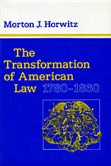 front cover of The Transformation of American Law, 1780–1860