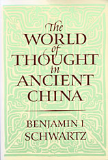 front cover of The World of Thought in Ancient China