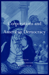 front cover of Corporations and American Democracy
