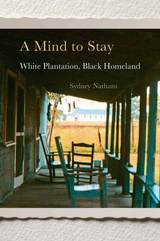 front cover of A Mind to Stay