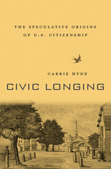 front cover of Civic Longing