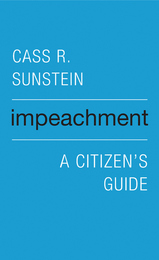 front cover of Impeachment