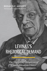 front cover of Levinas's Rhetorical Demand