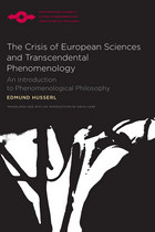 front cover of Crisis of European Sciences and Transcendental Phenomenology
