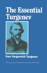 front cover of Essential Turgenev