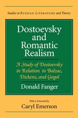 front cover of Dostoevsky and Romantic Realism