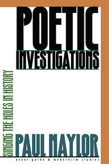 front cover of Poetic Investigations