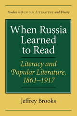 front cover of When Russia Learned to Read