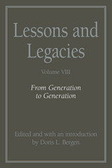 front cover of Lessons and Legacies VIII