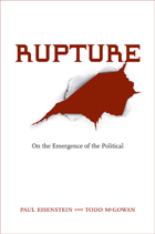 front cover of Rupture