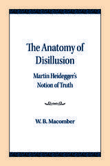front cover of The Anatomy of Disillusion