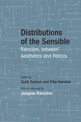 front cover of Distributions of the Sensible
