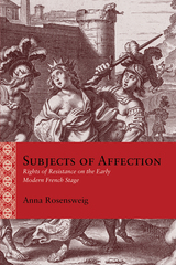 front cover of Subjects of Affection