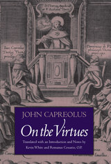 front cover of On the Virtues