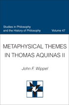 front cover of Metaphysical Themes in Thomas Aquinas II 