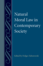 front cover of Natural Moral Law in Contemporary Society