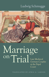 front cover of Marriage on Trial