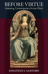 front cover of Before Virtue