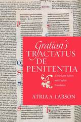 front cover of Gratian's Tractatus de penitentia