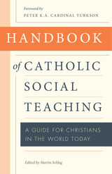 front cover of Handbook of Catholic Social Teaching