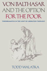 front cover of Von Balthasar & the Option for the Poor
