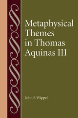 front cover of Metaphysical Themes in Thomas Aquinas III