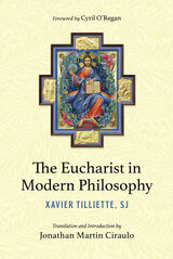 front cover of The Eucharist in Modern Philosophy