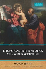 front cover of Liturgical Hermeneutics of Sacred Scripture