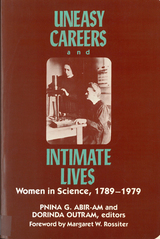 front cover of Uneasy Careers and Intimate Lives