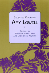 front cover of Selected Poems of Amy Lowell