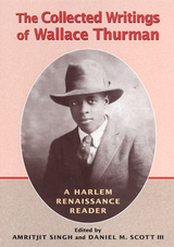 front cover of The Collected Writings of Wallace Thurman