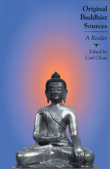 front cover of Original Buddhist Sources