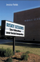 front cover of Risky Lessons