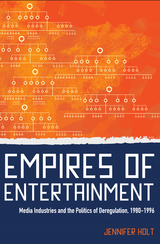 front cover of Empires of Entertainment