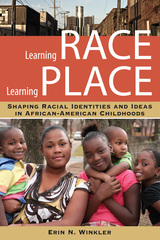 front cover of Learning Race, Learning Place