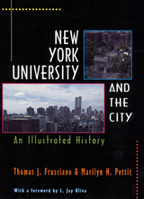 front cover of New York University and the City