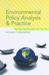 front cover of Environmental Policy Analysis and Practice