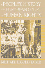front cover of A People's History of the European Court of Human Rights