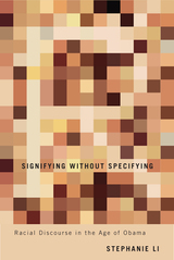 front cover of Signifying Without Specifying