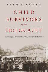 front cover of Child Survivors of the Holocaust