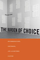 front cover of The Burden of Choice