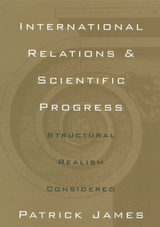 front cover of INTERNATIONAL RELATIONS SCIENTIFIC PRO